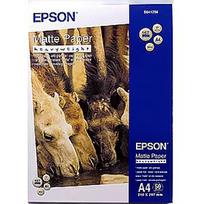 Epson bright heavyweight 167g/m² white matte paper, A4, 50 sheet C13S041256