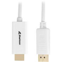 Sharkoon Displayport 1.2 to HDMI 4K White 2m ACTIVE 4Kx2K 60hz cable adapter 4044951037711