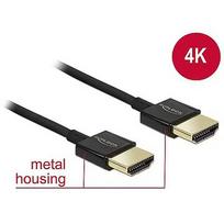 Delock High Speed HDMI Cable, Slim, 2m 84773