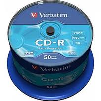 Verbatim  CD-R Verbatim 700MB 1x-52x Extra Protection 50 Pack  Spindle 43351V