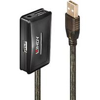Lindy Active USB-A 2.0 Extension Hub, 10m 42635