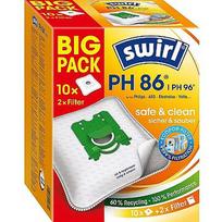 Swirl Swirl S-bag, 10 pcs - Dust bags PH86PET10