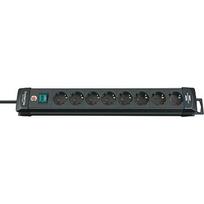 Brennenstuhl Premium-Line Power Strip 8-way, 3m, Black 1951180100