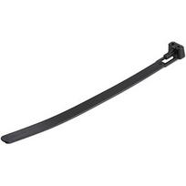 Startech 100 Pack Reusable Cable Ties, 15cm CBMZTRB6BK