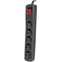 Natec Surge protector Bercy 400 5m 5 sockets black NSP-1715