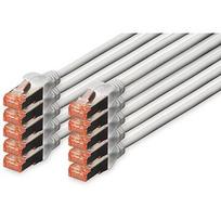 Assmann CAT.6 Patch Cable, S/FTP, 1m, 10pack DK-1644-010-10