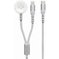 Swissten Wireless Charger 2in1 Apple Watch and Lightning USB-C 1.2m 22065503