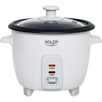 Adler AD 6418 Rice Cooker, 0.6L, White AD 6418