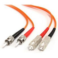 Startech Optical Patch Cable, ST/SC, 2m FIBSTSC2