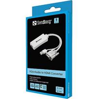 Sandberg SANDBERG VGA + Audio to HDMI Converter 508-78