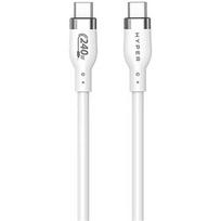 Hyper 1M Silicone 240W USB-C Charging Cable | USB-C to USB-C HJ4001WHGL