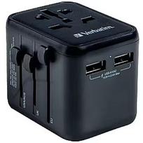 Verbatim Adapteris Verbatim Universal Travel 2 x USB 49543V