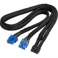 Silverstone 2x 8-Pin-PCIe zu 12-Pin-PCIe GPU-Kabel für modulare Netzteile SST-PP12-PCIE