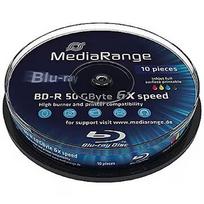 MediaRange BD-R DL 6x CB 50GB MediaR Pr. 10 pieces MR509