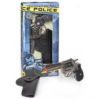 Pulio Metal police revolver with holster Gonher  155433/0