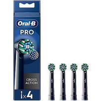Braun Braun Oral-B Cross Action Pro, 4 pcs, black - Spare brushes EB50-4B/NEW