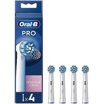 Braun Braun Oral-B Sensitive Clean PRO, 4 pcs, white - Extra brushes EB60-4NEW