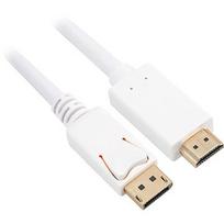Sharkoon adapter cable Displayport 1.2 > HDMI 4K (white, 3 meters) 4044951037728