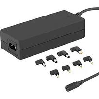 Qoltec Universal power adapter 65W | 8 plugins | +power cable 50011