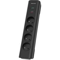 Philips surge protector 2m SPN7040BA/60 Black Phil-SPN7040BA/60