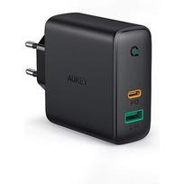 Aukey PA-D3 Wall Charger 2xUSB Power Delivery (1xUSB+1xUSB C) 5.4A 60W Dynamic Detect PA-D3