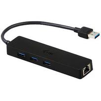 i-tec USB 3.0 Slim HUB 3 Port + Gigabit Ethernet Adapter U3GL3SLIM