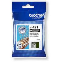 Brother LC-421BK INK BLACK 200 PAGES DCP-J1050DW/J1140DW/MFC-J1010DW LC421BK