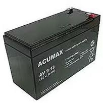 EMU BATTERY 12V 9AH VRLA/AV9-12 T2 ACUMAX AV9-12T2