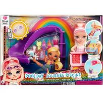 MGA Entertainment Rainbow High Little - Pool Day with Blush Playset 522249-EUC