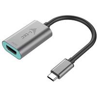 i-tec USB-C to HDMI Video Adapter 1xHDMI 4K compatible with Thunderbolt3 C31METALHDMI60HZ