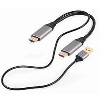 Gembird Active HDMI to DisplayPort/USB Cable, 2m A-HDMIM-DPM-01