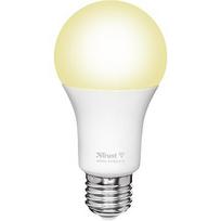 Trust E27 LED CCT WI-FI Smarte WiFi LED-Lampe, Lichtstimmung weiß, Fassung E27, von Ihrem Smartphone/Tablet zu steuern 71285