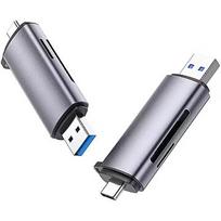 Ugreen 2-in-1 USB-C OTG Kartenlesegerät 50706