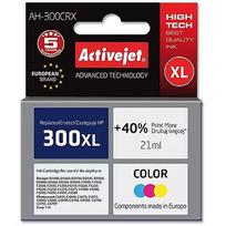 ActiveJet AH-300CRX HP Printer Ink, Compatible with HP 300XL CC644EE;  Premium;  21 ml;  colour. Prints 40% more. AH-300CRX