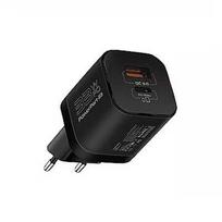 Promate PowerPort-33 GaNFast Charger adapter 33W / USB-C PD / USB-A AISPOWERPORT33EUBK
