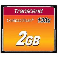 Transcend 133x, 2GB, Compact Flash Card TS2GCF133