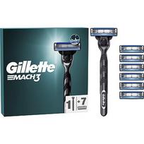Gillette Mach3 Skuveklis Vīriešiem + 7 Skuvekļa Galviņas 80719870