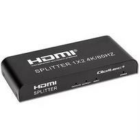 Qoltec Active HDMI Splitter 2 x HDMI 4Kx2K, 6bps 51797