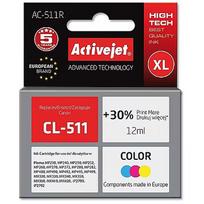 ActiveJet AC-511R Ink cartridge (replacement for Canon CL-511; Premium; 12 ml; color) AC-511R