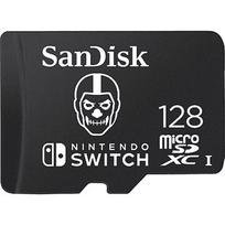 Western Digital Nintendo microSDXC, Fortnite Edition Skull Trooper, 128GB, Class 10 SDSQXAO-128G-GN6ZG