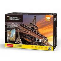 Cubicfun Puzzle 3D National Geographic Paryż Wieża Eiffla 80 elementów 306-DS0998