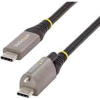 Startech USB-C 3.1 Cable, Locking Screw, 0.5m USB31CCTLKV50CM