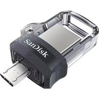 SanDisk Ultra Dual Drive m3.0, 256GB, Grey & Silver SDDD3-256G-G46