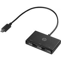 Hewlett Packard USB-C to 3 USB-A Hub Z6A00AA Z6A00AA