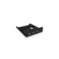 Icy Box IcyBox 4x Port USB 3.0 Hub (3x USB 3.0, 1x USB Type-C), frontpanel 3.5'' IB-HUB1418-i3