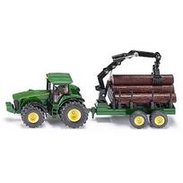 Siku Tractor with Forest Trailer S-1954