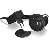 Raidsonic USB Tischladegerät mit Power Delivery & Quick Charge IB-HUB1407