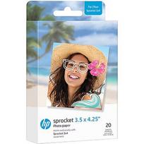 Hewlett Packard photo paper Sprocket Zink 8.9x10.8cm 20 sheets HPIZ3X420