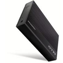 Axagon EE35-GTR USB-C 3.2 Gen 1 - SATA 6G, 3.5" externes Festplattengehäuse, geriffelt - schwarz EE35-GTR