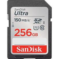 SanDisk Ultra R150, 256GB, SDXC, UHS-I, U1, V10 SDSDUNC-256G-GN6IN